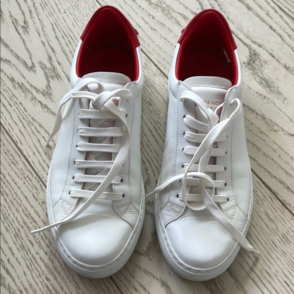 Authentic Givenchy Women's White Sneakers- like new